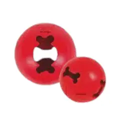 GENERICO - Pelota Para Premios Lion Chico Top-11 Color Rojo