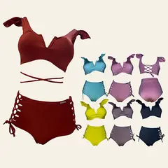 GENERICO - Bikini Licra UV Clara Eugenia GL-48 Celeste-L