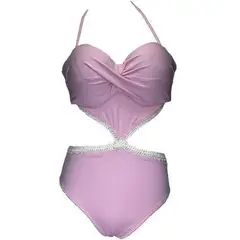 GENERICO - Ropa de baño Mujer A-2025 Rosado GL-50-S