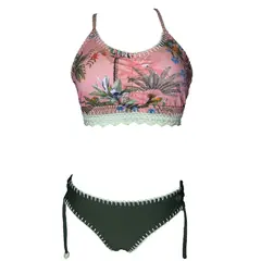 GENERICO - Bikini Licra UV Ada Lovelace verde GL-60-S