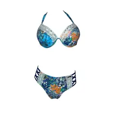 GENERICO - Bikini Licra UV Emma Goldman Azul GL-48-M