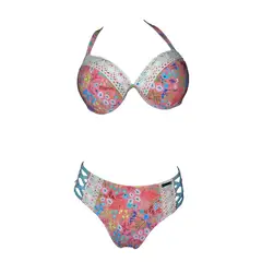 GENERICO - Bikini Licra UV Emma Goldman Rosa GL-48-M