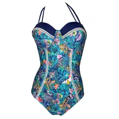 GENERICO - Enterizo Licra UV Arya Woolf Azul GL-46-M