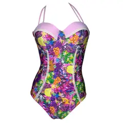 GENERICO - Enterizo Licra UV Arya Woolf Rosa GL-46-M