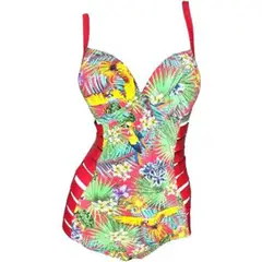 GENERICO - Trikini Licra UV Jana Rojo GL-50-L