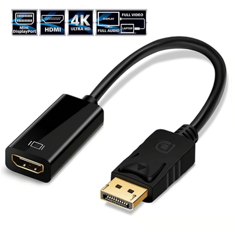Displayport a hdmi 4k convertidor ultra DP display port