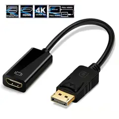 GENERICO - Displayport a hdmi 4k convertidor ultra DP display port