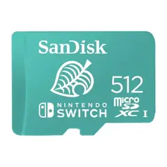 SANDISK - Memoria MICRO SD 512 GB NINTENDO SWITCH