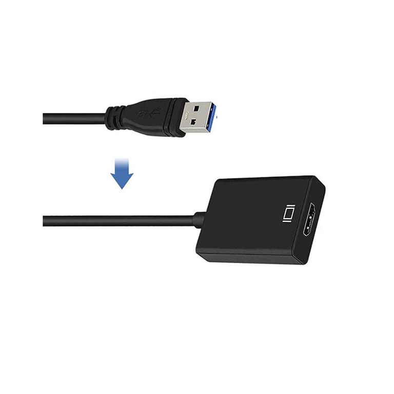 Convertidor Usb 3.0 a hdmi Full HD 1080p Adaptador