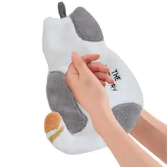 ELMEJORPRECIO - Set de 2 Secador de Mano Absorbente Diseño Gato Gris