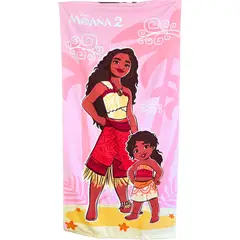 DISNEY - Toalla de Playa Infantil MOANA 2 140x70cm