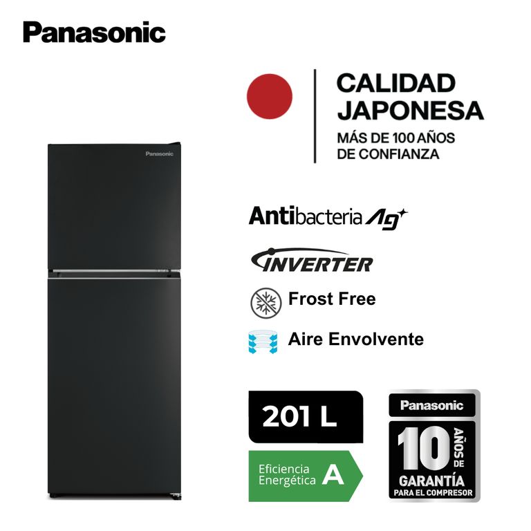 Refrigeradora Top Freezer 201L BT30 No Frost