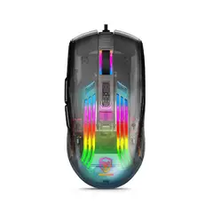 MICRONICS - Mouse Gamer GM802 QUARTZ USB RGB 7B 12800DPI