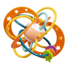 HUANGER - Juguete Sensorial Con Mordedor Para La Denticion Del Bebe