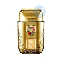 KEMEI - Afeitadora Shaver KM-T93 Recargable Dorado