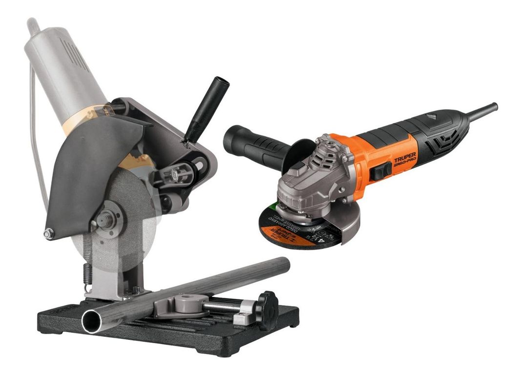 Amoladora 850w ergo Pro + Soporte profesional 4 ½"