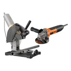 TRUPER - Amoladora 850w ergo Pro + Soporte profesional 4 ½"