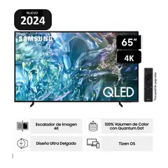 SAMSUNG - Televisor QLED 65 UHD 4K Smart TV QN65Q60DAGXPE