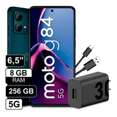 MOTOROLA - Celular Moto G84 8gb 256gb 5G Color Negro