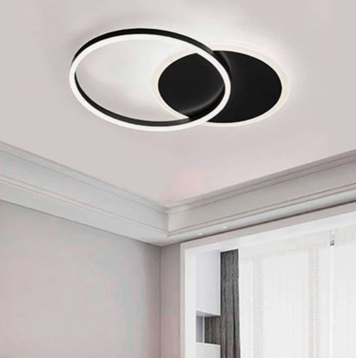 Lámpara de Techo 45W Led 3 en 1 Black