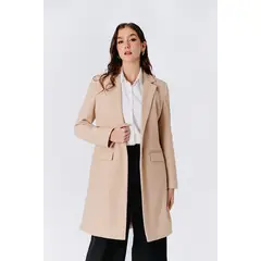 BANATY - ABRIGO LARGO CON BOLSILLOS ALTAMIRA DE MUJER
