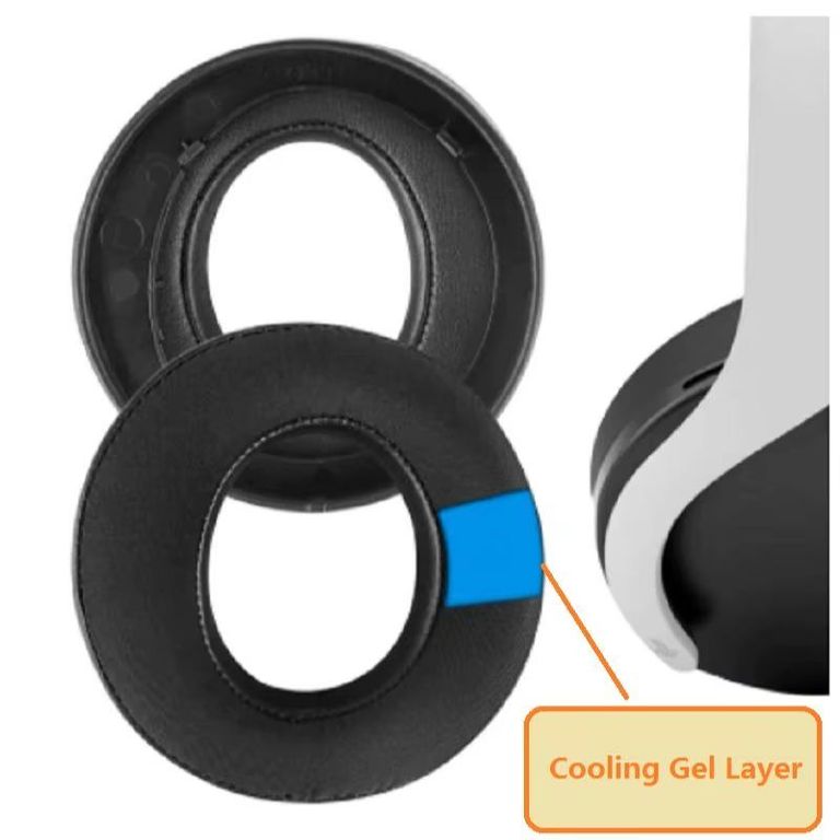 Almohadillas para audífonos Sony PS5 Pulse 3D PlayStation 5 con gel