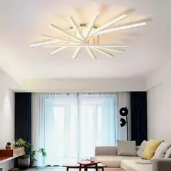 GENERICO - Lámpara de Techo 65W Led 3 en 1 White