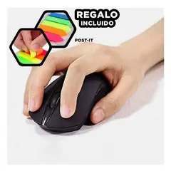 GENERICO - Cursor Elegante Dvinci en Color Negro Y+Post-it Adhesivos