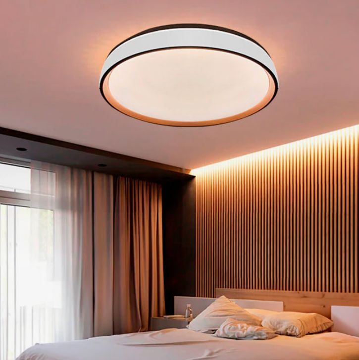 Lámpara de Techo 30W Led 3 en 1 Black and White