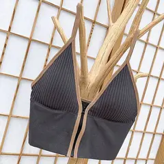 GENERICO - Bralette Sosten Sujetador Mujer Top con cierre Sexy