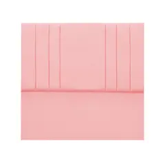 MUEBLES MACRUMO - Cama tapizada Alessia King 2 tarimas Color Rosado