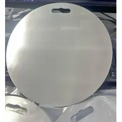 GENERICO - Tabla de picar en Acero inoxidable CIRCULAR Ø295