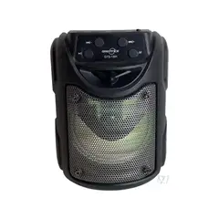 GENERICO - Parlante con Soporte de Celular Practico en Negro