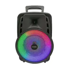 GENERICO - Reproductor de Audio Multifuncional Recargable en Negro