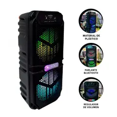 GENERICO - Pack4 Dispositivo de Audio Util en Negro Y+Ligas de Regalo