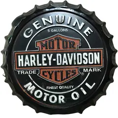 GENERICO - Placa De Colección Alto Relieve Para Decoración de Metal 35 Cm