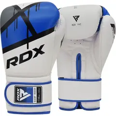 RDX - Guantes de Boxeo Ego F7 Azul 8 onz