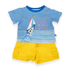 PILLIN - Conjunto Bebe Niño PVA646-24AZR9M