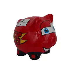 GENERICO - Alcancía decorativa con diseño de cerdito con disfraz