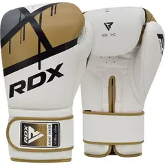RDX - Guantes de Boxeo Ego F7 Dorado 14 onz