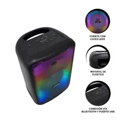 GENERICO - Pack2 Parlante Matrimonios en Color Negro Y+Regalo Agendita