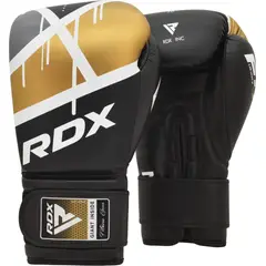 RDX - Guantes de Boxeo Ego F7 Negro 14 onz