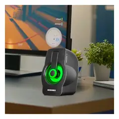 GENERICO - Pack4 Altavoz Compatible para Celular en Color Negro