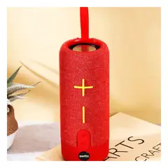 GENERICO - Pack4 Altoparlante con Alto Volumen en Tono Rojo