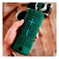 GENERICO - Pack2 Dispositivo de Sonido Compacto Verde Y+Papel de Regalo