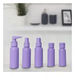 GENERICO - Pack4 Envases Multiusos para Bolsos Lila Y+Papel de Regalo