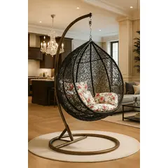 GENERICO - SILLA COLGANTE DE TERRAZA SILLÓN DE RATAN JARDÍN PLAYA