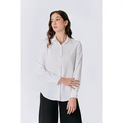 BANATY - BLUSA CASUAL LORENA MANGA LARGA DE MUJER