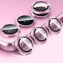 GENERICO - Mica de Camara Individual Para Samsung A55 - Rosa