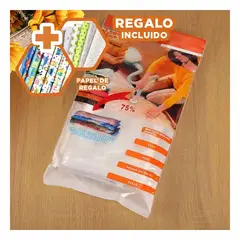 GENERICO - Bolsa al Vacio con Tapa 50cm x 60cm Y+Papel de Regalo
